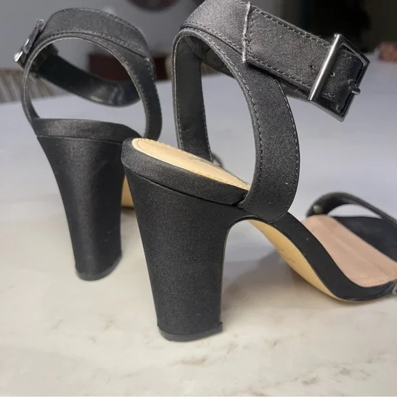 Nina Black Sparkling Heels - Picture 7 of 16